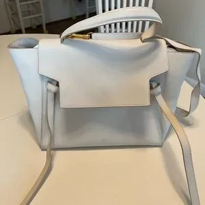 バッグ CELINE One shoulder belt bag leather ll17841_celine_grey_leather_sh